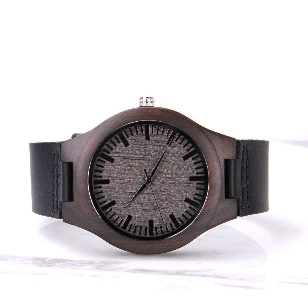 Custom Wooden Watch - for Men