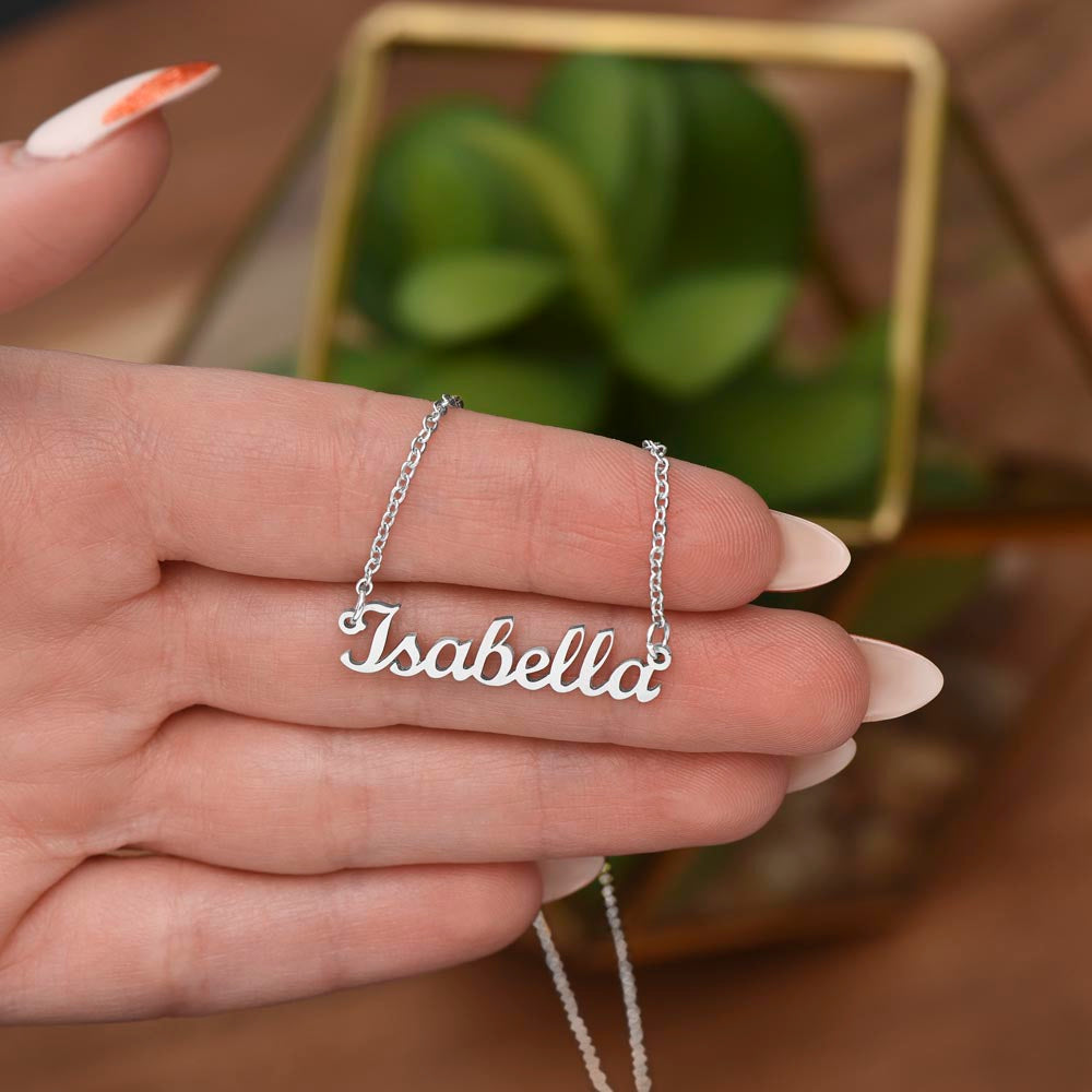 Custom Name Necklace - for Women