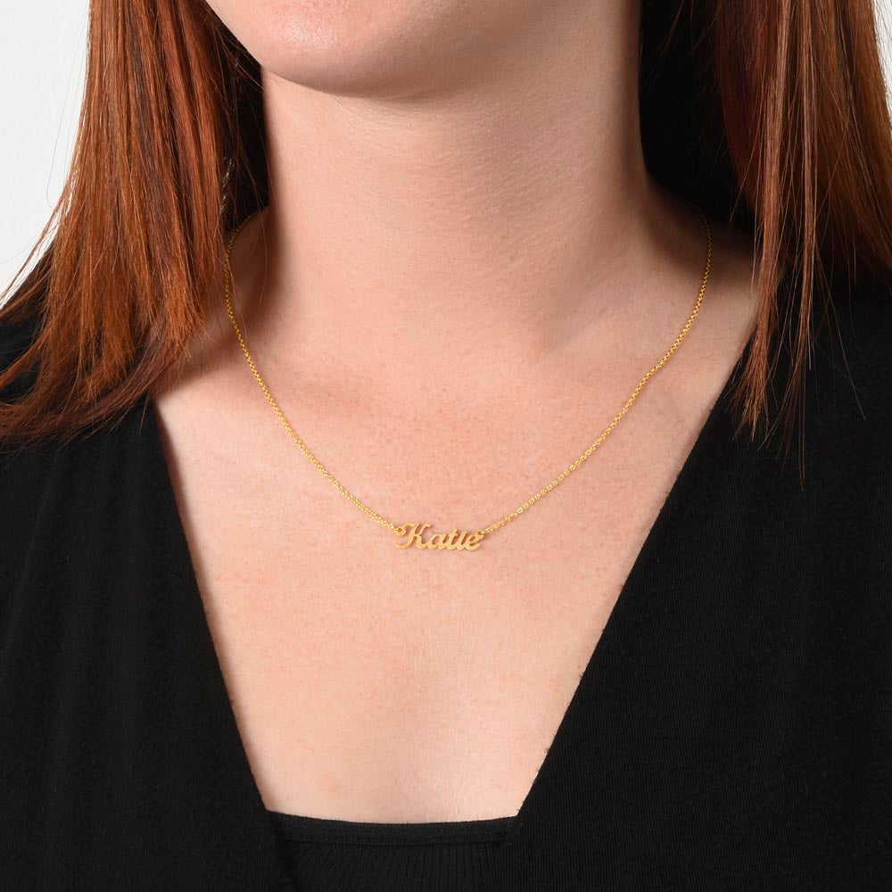 Custom Name Necklace - for Women