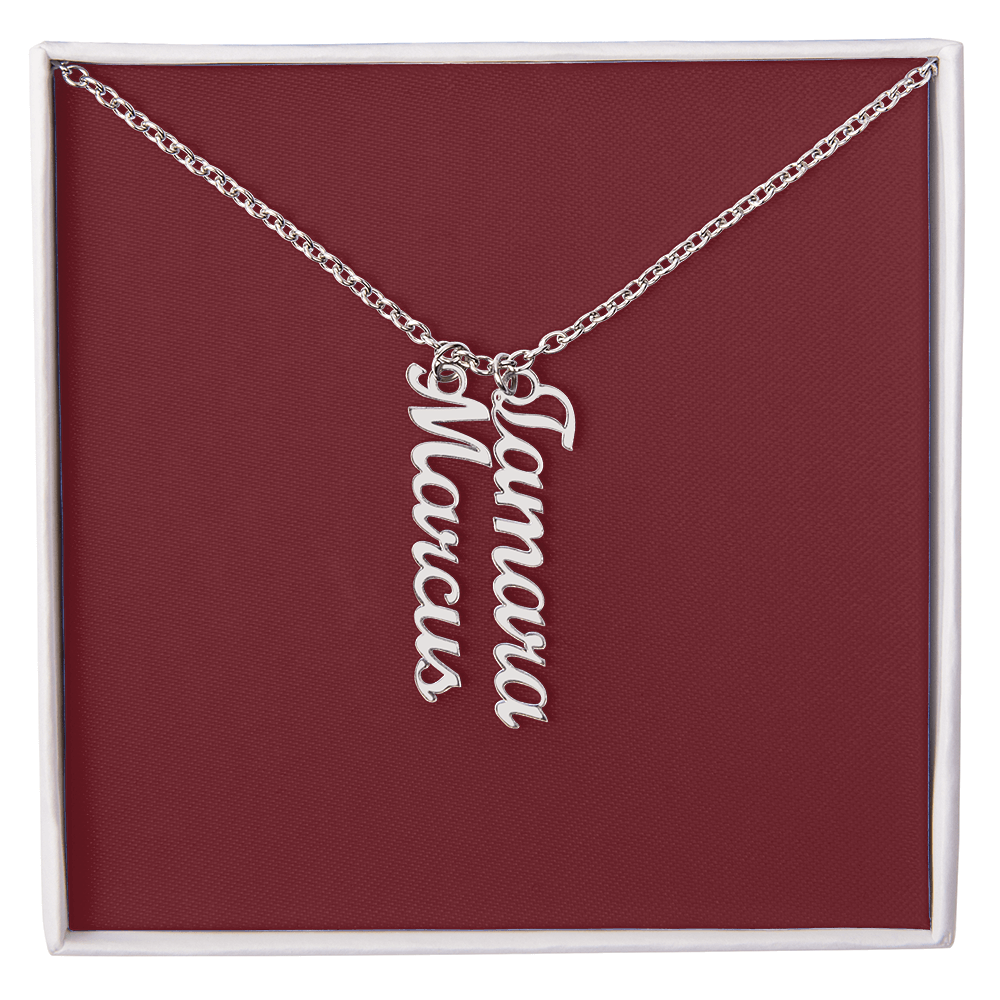Custom Multi Name Necklace - for Women