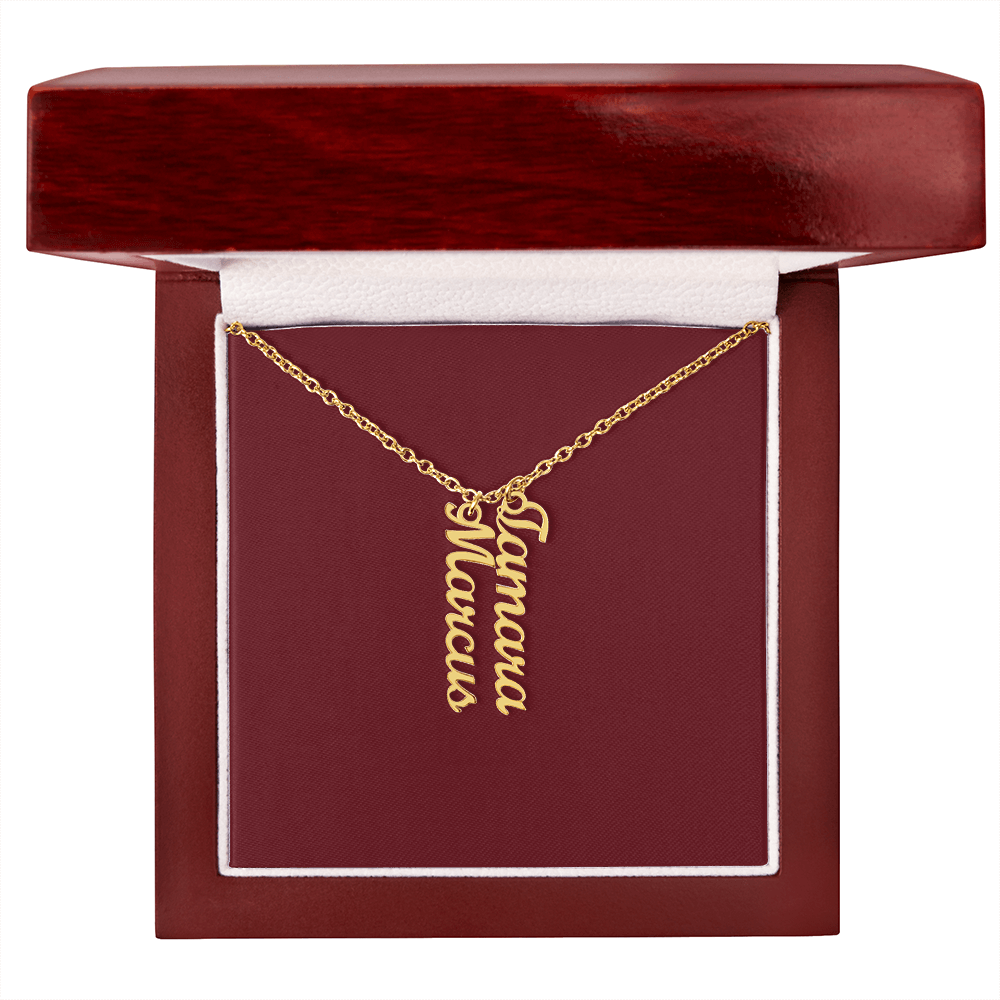 Custom Multi Name Necklace - for Women