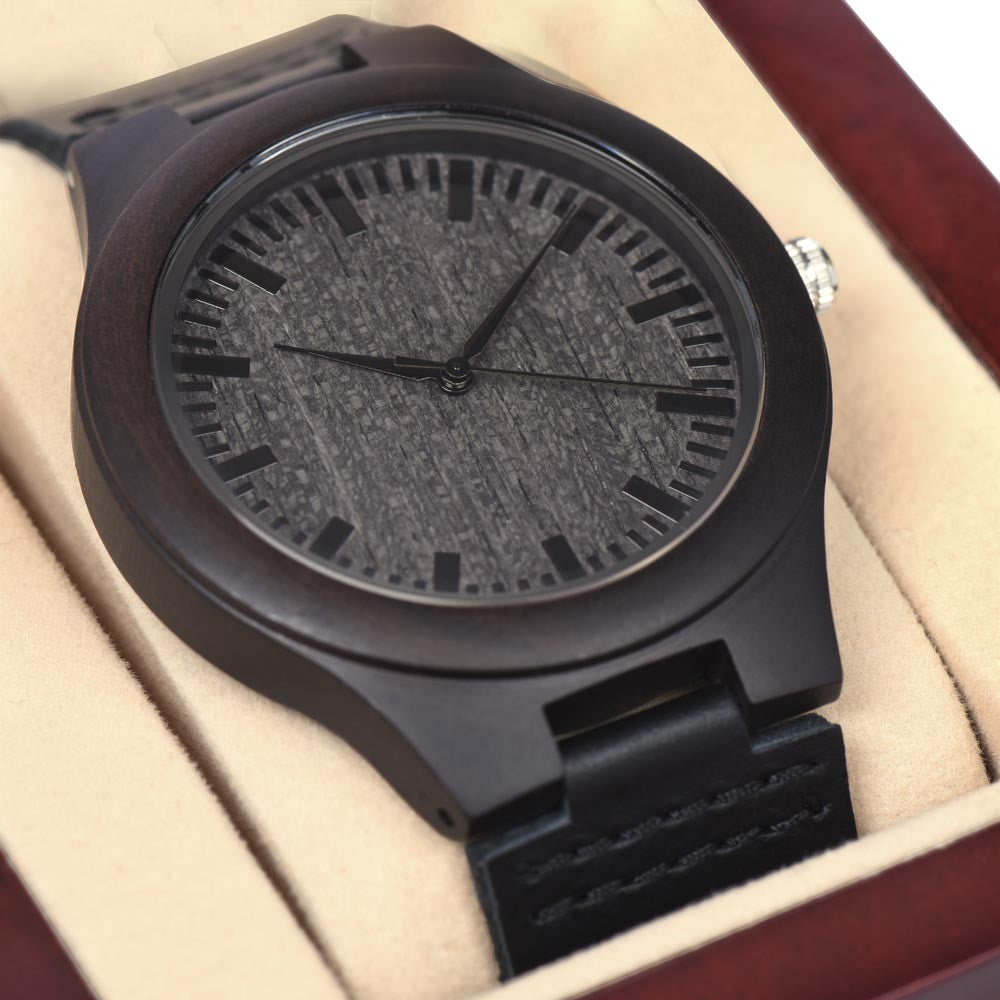 Custom Wooden Watch - for Men