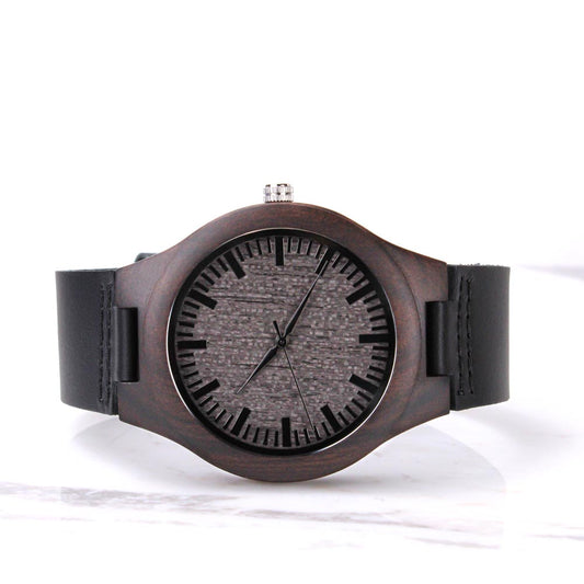 Custom Wooden Watch - for Men