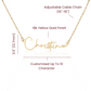 Custom Signature Name Necklace - for Women