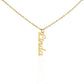 Custom Vertical Name Necklace - for Women