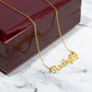 Custom Paw Print Name Necklace - for Women