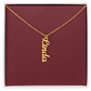Custom Multi Name Necklace - for Women